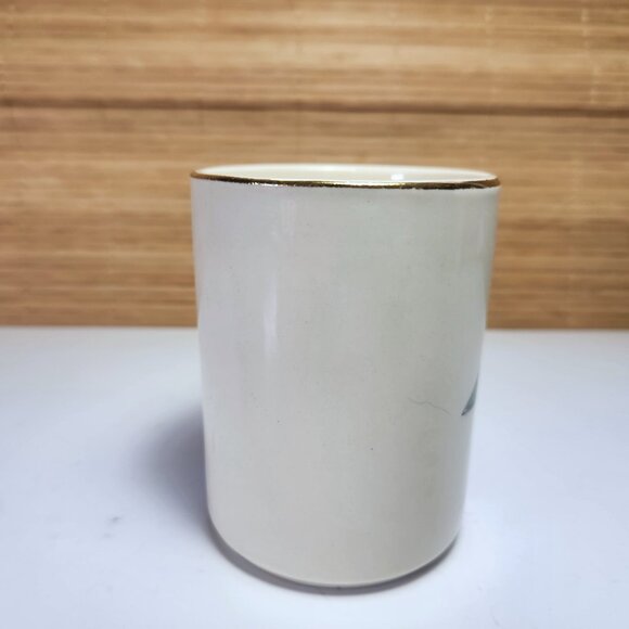 Masonic Coffee Cup “Order of the Eastern Star” Vintage Gold Gilded Rim Freemason - Picture 6 of 7